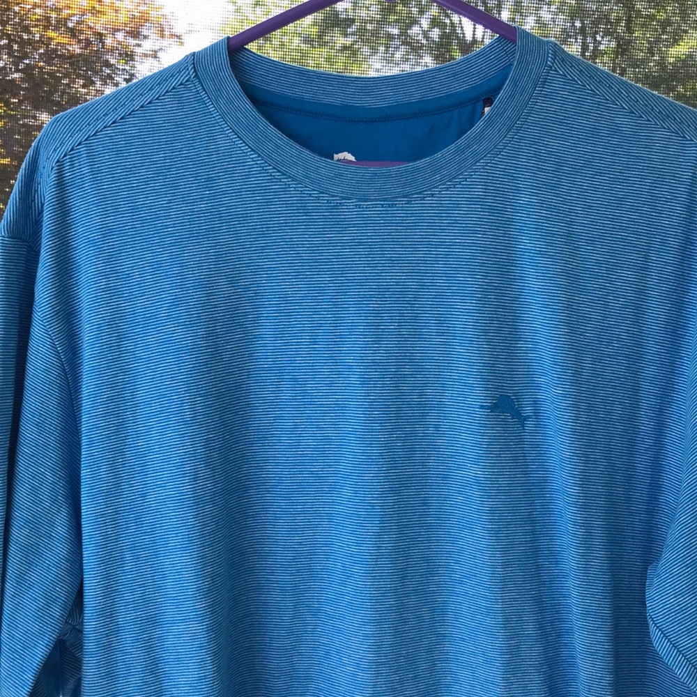Blue Striped Men's Shirt Tommy Bahama